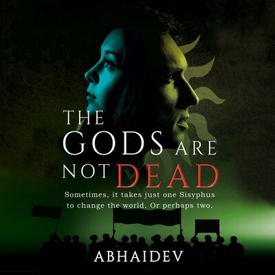 The Gods Are Not Dead – omslag til lydbogen af Abhaidev