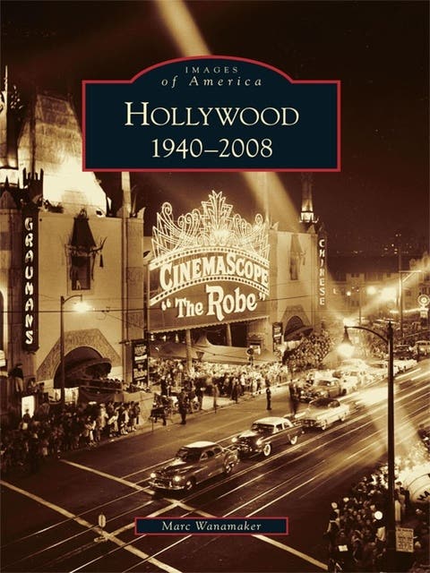 Hollywood 1940-2008 – omslag til lydbogen af Marc Wanamaker