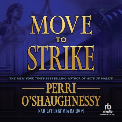 Move to Strike – omslag til lydbogen af Perri O'Shaughnessy