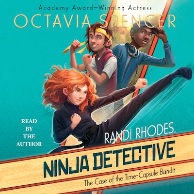 The Case of the Time-Capsule Bandit – okładka audiobooka, autor Octavia Spencer