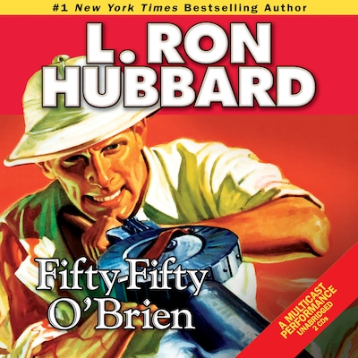 Fifty-Fifty O'Brien – omslag til lydbogen af L. Ron Hubbard