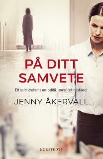 På ditt samvete – omslag till ljudboken av Jenny Åkervall
