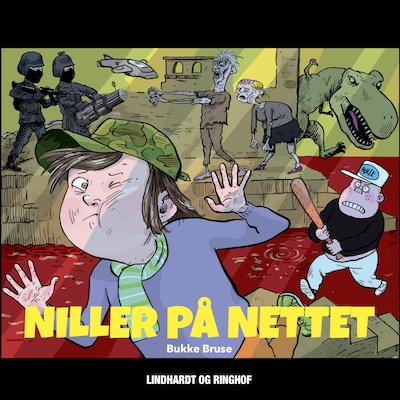 Niller på nettet – omslag til lydbogen af Tobias Bukkehave, Kasper Colding