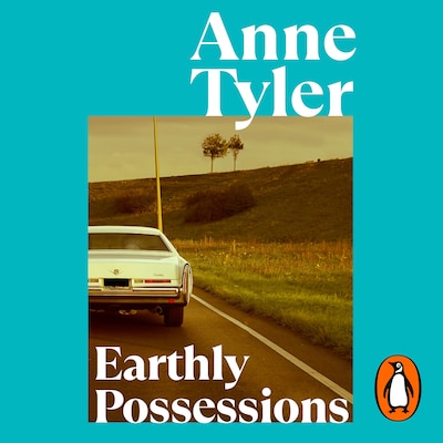 Earthly Possessions – omslag til lydbogen af Anne Tyler
