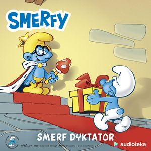 Smerf dyktator – okładka audiobooka, autor Peyo