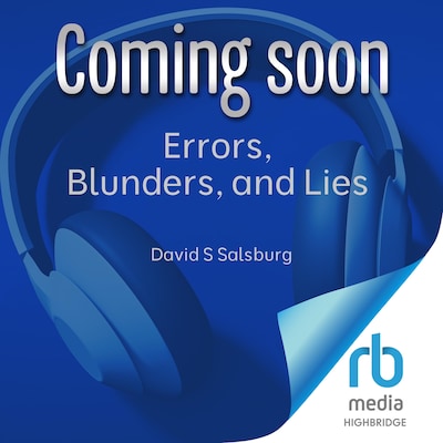 Errors, Blunders, and Lies – omslag til lydbogen af David S Salsburg