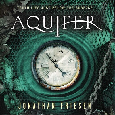 Aquifer – omslag van het luisterboek van Jonathan Friesen