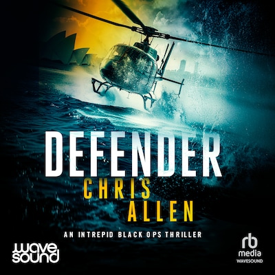 Defender – omslag til lydbogen af Chris Allen