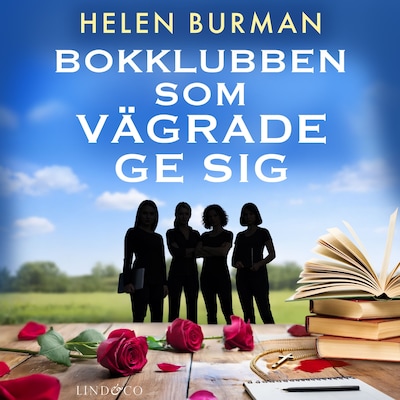 Bokklubben som vägrade ge sig – omslag till ljudboken av Helen Burman