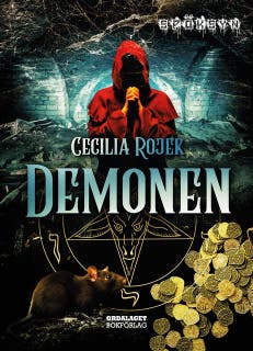 Demonen – omslag till ljudboken av Cecilia Rojek