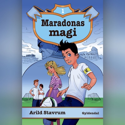 Maradonas magi 1 - Maradonas magi – omslag til lydbogen af Arild Stavrum