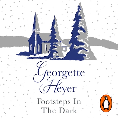 Footsteps in the Dark – omslag til lydbogen af Georgette Heyer