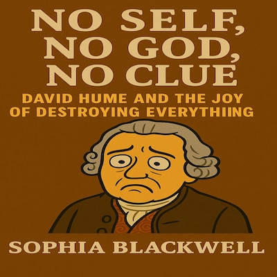 No Self, No God, No Clue – omslag til lydbogen af Sophia Blackwell