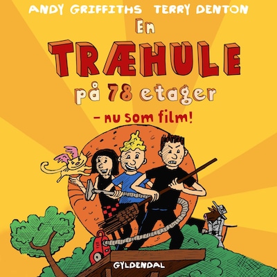 En træhule på 78 etager - nu som film – omslag til lydbogen af Andy Griffiths