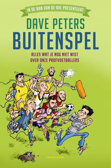 Buitenspel – omslag van het luisterboek van Dave Peters