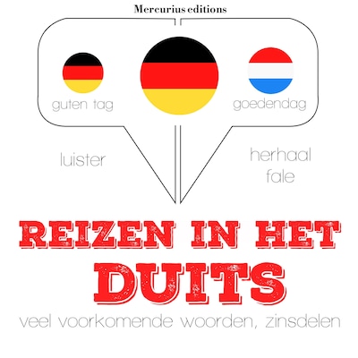 Reizen in het Duits – omslag van het luisterboek van JM Gardner