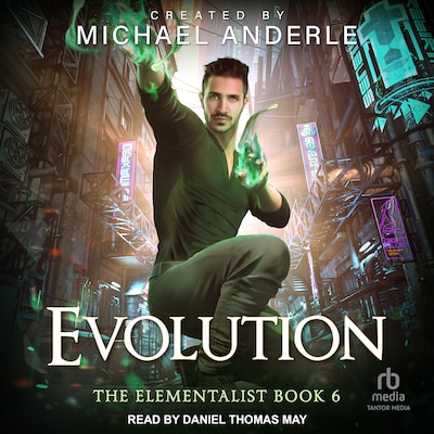 Evolution – omslag til lydbogen af Michael Anderle