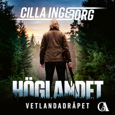 Vetlandadråpet – omslag till ljudboken av Cecilia Andersson, Cilla Ingeborg