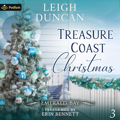 Treasure Coast Christmas – omslag til lydbogen af Leigh Duncan