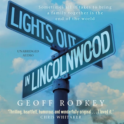 Lights Out in Lincolnwood – omslag til lydbogen af Geoff Rodkey