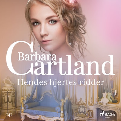 Hendes hjertes ridder – omslag til lydbogen af Barbara Cartland