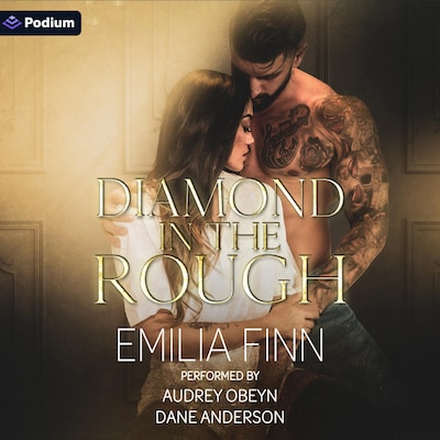 Diamond in the Rough – omslag til lydbogen af Emilia Finn