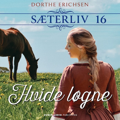 Hvide løgne – omslag til lydbogen af Dorthe Erichsen