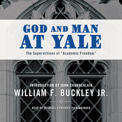 God and Man at Yale – omslag til lydbogen af William F. Buckley