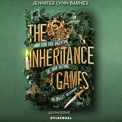The Inheritance Games - Arvingerne – omslag til lydbogen af Jennifer Lynn Barnes