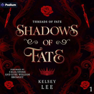Shadows of Fate – omslag til lydbogen af Kelsey Lee