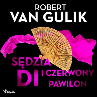 Sędzia Di i czerwony pawilon – okładka audiobooka, autor Robert van Gulik