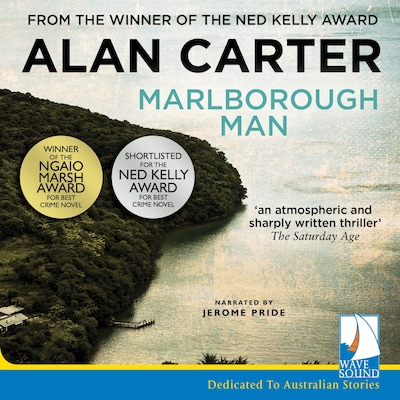 Marlborough Man – omslag til lydbogen af Alan Carter