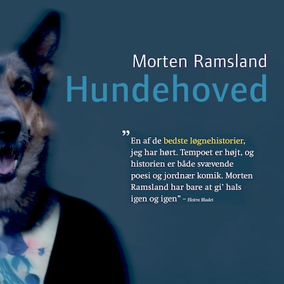 Hundehoved – omslag til lydbogen af Morten Ramsland