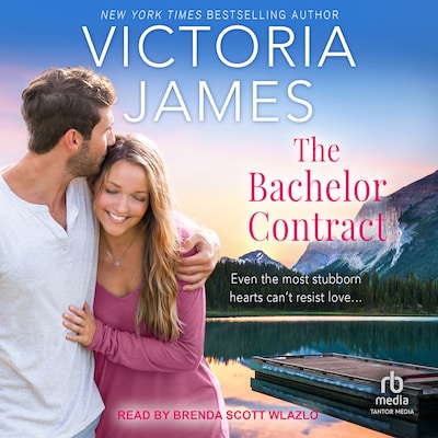 The Bachelor Contract – omslag til lydbogen af Victoria James