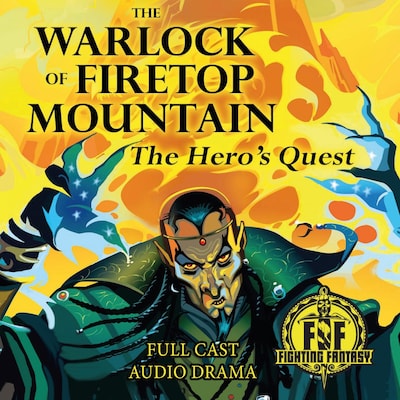 The Warlock of Firetop Mountain: The Hero’s Quest – omslag til lydbogen af David Smith