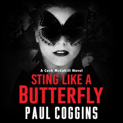 Sting Like A Butterfly – omslag til lydbogen af Paul Coggins