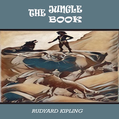 The Jungle Book – omslag till ljudboken av Rudyard Kipling, Laila Blair