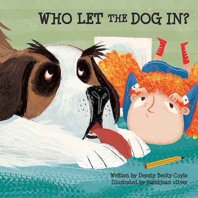 Who Let the Dog In? – omslag til lydbogen af Becky Coyle