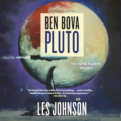 Pluto – omslag til lydbogen af Ben Bova, Les Johnson