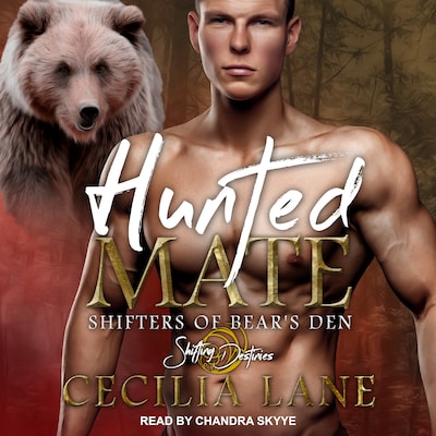 Hunted Mate – omslag til lydbogen af Cecilia Lane