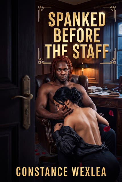 Spanked Before The Staff: A Rough Public Spanking Submission Romance – omslag til lydbogen af Constance Wexlea