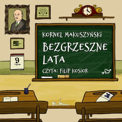 Bezgrzeszne lata – okładka audiobooka, autor Kornel Makuszyński