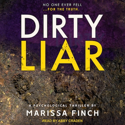 Dirty Liar – omslag til lydbogen af Marissa Finch