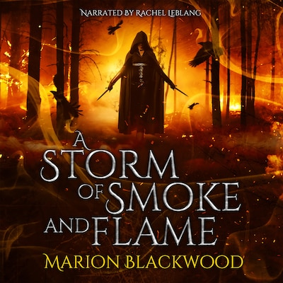 A Storm of Smoke and Flame – omslag til lydbogen af Marion Blackwood