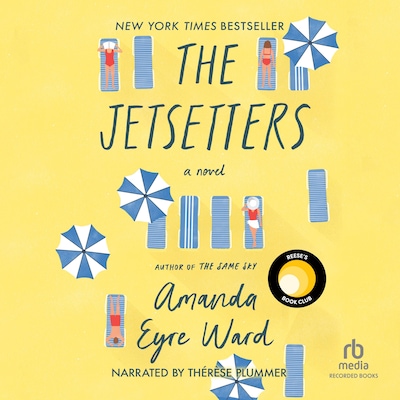 The Jetsetters – omslag til lydbogen af Amanda Eyre Ward