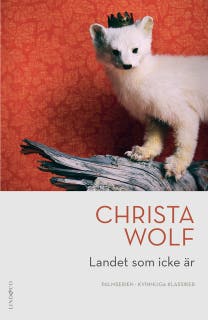Landet som icke är – omslag till ljudboken av Christa Wolf