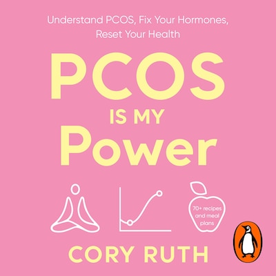 PCOS is my Power – omslag til lydbogen af Cory Ruth