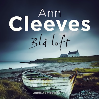 Blå luft – omslag til lydbogen af Ann Cleeves