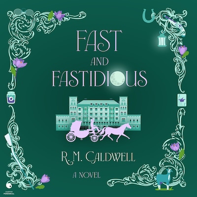 Fast and Fastidious – omslag til lydbogen af R. M. Caldwell