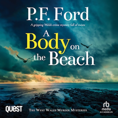 A Body on the Beach – omslag til lydbogen af P.F. Ford